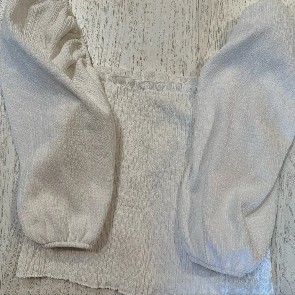 H&M Smoked Crop Top